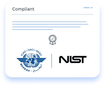 ICAO and NIST Compliant